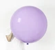 Великий Повітряна Куля Latex Balloon 36 дюймів 90 см Бузковий Пастельний (00433) - зображення 1