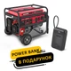 Генератор Alligator бензиновый 7,5кВт (ном 7,0кВт) PG9000 + Power Bank Brevia 20000 mAh - изображение 1