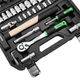Профессиональный набор инструментов в кейсе Winso Pro 1/2", 1/4" 72Т, CR-V, 56ед. 924056 - изображение 12