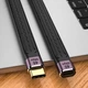 Кабель перехідник Type-C M/F (USB 4.0, 40Gbps, PD100W, 4K) E-Mark Chip Metal T4, 13 см (48788) - зображення 2