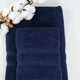 Рушники бавовняні ПЕТ 50х90/70х140 см 2 шт (500 г/м2) Dark Blue - зображення 4