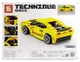 Конструктор блоковий Sembo Спорткар Chevrolet Camaro 618 деталей інерція відчиняються двері та капот - зображення 4