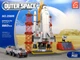 Конструктор блочный Ausini Старт шаттла 560 деталей 5 фигурок - изображение 1