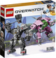 Zestaw klocków LEGO Overwatch D.Va i Reinhardt 455 elementów (75973) - obraz 1