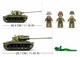 Конструктор блочный Sluban Танковая атака 742 детали 3 фигурки M38-B0860 - изображение 4
