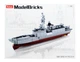Конструктор блочний Sluban Військовий корабель 417 деталей масштаб 1:450 M38-B0702 - зображення 5