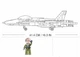 Конструктор блочный Sluban Палубный истребитель F/A-18E Super Hornet 682 детали 1 фигурка M38-B0928 - изображение 5