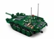 Конструктор блочный Sluban Шведский боевой танк STRV 103 692 детали 2 фигурки M38-B1010 - изображение 3