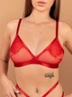 Бюстгальтер без косточек brabrabra Жага SLZ26301014 XS Красный (6905684699226) - изображение 1
