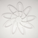 Люстра светодиодная потолочная LUMINARIA LORENA 150W 9R 810/50 APP WHITE 220V IP20, LED светильник с пультом ДУ Б/В - изображение 6