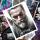 Набор наклеек игра Ведьмак Witcher Школа Волка Геральт 50 штук стикерпак на авто телефон ноутбук самокат гаджеты (SVS) - изображение 3