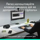 Комплект бездротовий (клавіатура, миша) Logitech Pop Icon Combo Graphite (920-013156) Сірий - изображение 5