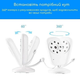 Видеоняня Baby Monitor SM-24+гибкий держатель, беспроводная радионяня с портативным дисплеем и измерением температуры Поворотная радионяня с энергосберегающим режимом - изображение 15