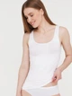 Майка нательная женская Giulia Tank L/XL Белая (4823116912083) - изображение 2