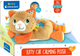 Pluszowa zabawka Clementoni Baby Kitty Cat Calming Plush (8005125177714) - obraz 1