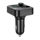 Адаптер автомобильный HOCO Tiger car BT FM transmitter E85 2USB/1Type-C, 20W/3A, PD/QC| черный - изображение 3