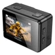 Екшн-камера HOCO DV102 anti-shake sports camera 4k 120fps WiFi Black - изображение 2