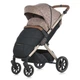 Детская прогулочная коляска EL CAMINO DYNAMIC PRO Special Beige ME 1053G-2 , коляска-книжка всесезонная капучино - изображение 4