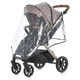 Детская прогулочная коляска EL CAMINO DYNAMIC PRO Special Beige ME 1053G-2 , коляска-книжка всесезонная капучино - изображение 5