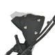Дитяча прогулянкова коляска EL CAMINO ME 1078 VERSA Clover Black , коляска-книжка всесезонна чорна - зображення 4