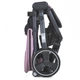 Детская прогулочная коляска EL CAMINO DYNAMIC PRO ME 1053-3 Mauve Pink , коляска-книжка всесезонная фиолетовая - изображение 9
