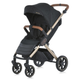 Детская прогулочная коляска EL CAMINO DYNAMIC PRO Special Black ME 1053G-2 , коляска-книжка всесезонная ЧЕРНАЯ - изображение 1