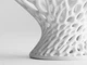 Ваза для фруктов Voronoi 25 см белая - изображение 5