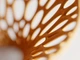 Ваза для фруктов Voronoi 25 см золотистая - изображение 7