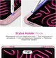 Чехол для планшета ArmorStandart Y-Type Pen для Apple iPad 11 2025 (A16)/10.9 2024/2022 с креплением для стилуса Apple Pencil Pink (ARM77505) - изображение 4