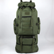 Военный тактический рюкзак 80-100л (с увеличением) Oxford 1200D с системой MOLLE Олива - изображение 1