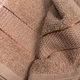 Полотенце махровое SoundSleep Rossa 40х70 400 г темно-бежевое (2800004734042) - изображение 2