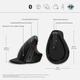 Мышка HP 920 Ergonomic Vertical Wireless/tooth [115820] - изображение 2