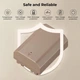 Комплект из 2 аккумуляторов K&F Concept NP-FZ100 для Sony A7iii A7Riii A7RIV A9 A6600 A6700 2280mAh с входом Type-C (KF28.0023S1) - изображение 4