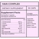 Комплекс для волосся LOK Nutrition My Hair 90 Caps - зображення 2