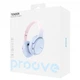 Накладные Беспроводные Bluetooth Наушники Proove Tender|300 mAh, 18 h, Type-С|Blue - изображение 9