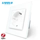 Умная розетка ZigBee с заземлением Livolo белый (704000811) - изображение 3