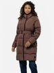 Пуховик зимний женский Jack Wolfskin Frozen Lake Coat W 1206132_5165 M Коричневый (4064993904239) - изображение 1