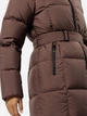 Пуховик зимний женский Jack Wolfskin Frozen Lake Coat W 1206132_5165 M Коричневый (4064993904239) - изображение 4