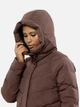 Пуховик зимний женский Jack Wolfskin Marienplatz Coat W 1206971_5165 XS Коричневый (4064993844528) - изображение 3