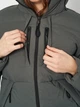 Пуховик зимний короткий женский Jack Wolfskin Wandermood Down JKT W 1207321_4136 XS Серый (4064993902815) - изображение 6