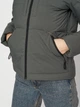 Пуховик зимний короткий женский Jack Wolfskin Wandermood Down JKT W 1207321_4136 XS Серый (4064993902815) - изображение 9