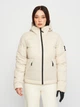 Пуховик зимний короткий женский Jack Wolfskin Wandermood Down JKT W 1207321_6260 XS Бежевый (4064993902754) - изображение 1