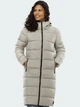 Пуховик зимний длинный женский Jack Wolfskin Frozen Palace Coat W 1204133-A0029 M Светло-бежевый (4064886313896) - изображение 1