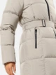 Пуховик зимний женский Jack Wolfskin Frozen Lake Coat W 1206132_A0029 M Светло-бежевый (4064886314855) - изображение 4