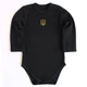 Боді вишиванка Ladan Тризуб 62 Чорний (BD24-TRYZUB-BLACK) - изображение 1