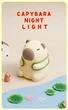 Светильник ночник силиконовый Капибара CAPYBARA беспроводной аккумуляторный LED 7 цветов света с рюкзачком - изображение 4