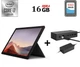 Планшет Microsoft Surface Pro 7 1866 / 12.3" (2736x1824) IPS Touch / Intel Core i7-1065G7 (4 (8) ядер 1.3 - 3.9 ГГц) / 16 ГБ DDR4 / 256 ГБ SSD / Intel Iris Plus Graphics / Web-камера б/в - зображення 1