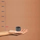 Набор подставок для яиц Kela Bob Темно-серые 5х4.5 см х 2 шт (12119k) - изображение 5