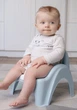 Горщик - стільчик «Зайчики» (М'ятний). Виробник - Tega Baby - зображення 4