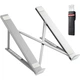 Сложная подставка для ноутбука Choetech до 15.6” (H055-SL) Silver, регулируемая 90-136 мм - изображение 1